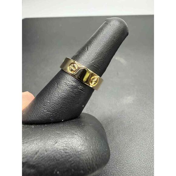 CARTIER LOVE Wedding Band - Love Ring, Size 7, Yellow Gold 18k SPB-TS 354204 - Picture 2 of 4